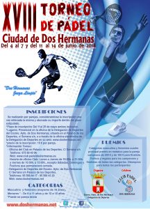 CARTEL TORNEO PADEL 2018-2